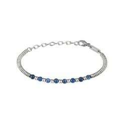 Breil B FENCE-EDELSTAHLARMBAND MIT SODALITH-STEIN Fashion