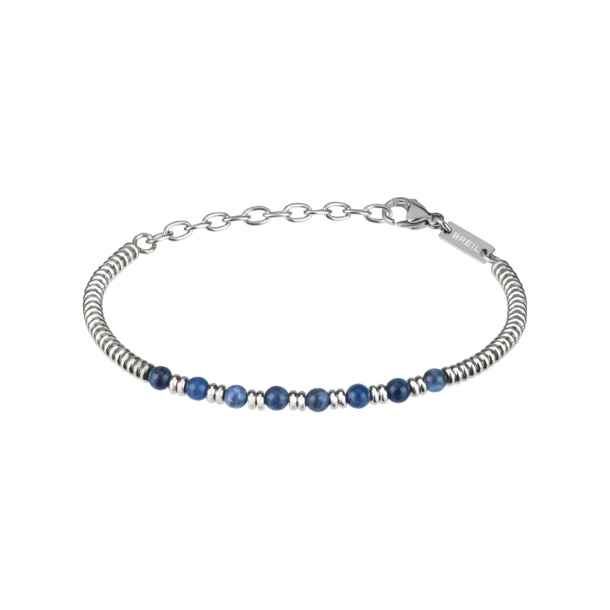 Breil B FENCE-EDELSTAHLARMBAND MIT SODALITH-STEIN Fashion