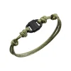 Breil B LOCK-ARMBAND AUS PISTOLENFARBENEM STAHL MIT BAUMWOLLKORDEL Sale