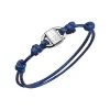 Breil B LOCK-EDELSTAHLARMBAND MIT BAUMWOLLKORDEL Hot