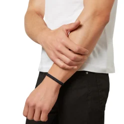 Breil B MIX-ARMBAND AUS SCHWARZEM GEFLOCHTENEM LEDER UND STAHL Best