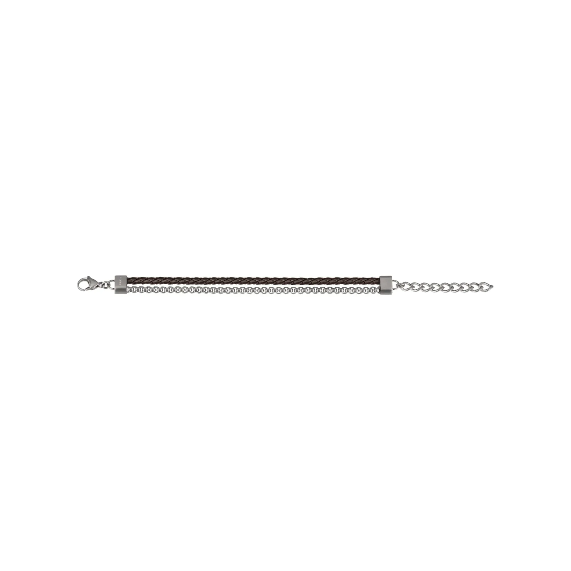 Breil B MIX-BRAUNES LEDER- UND STAHLARMBAND Best