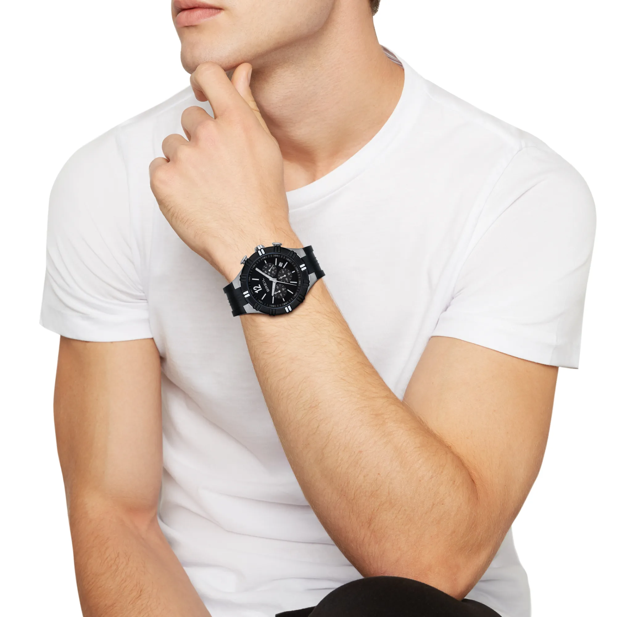 Breil B RISE-CHRONO HERREN 44 MM New