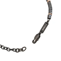 Breil B ROCKS-ARMBAND AUS ROSÉGOLDFARBENEM STAHL UND HÄMATIT Best