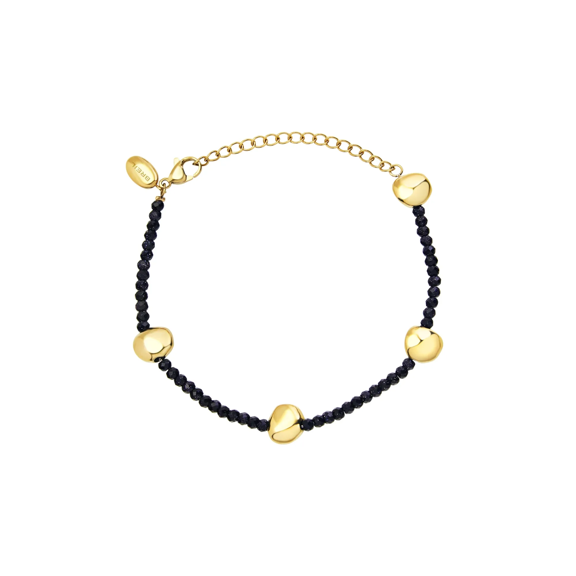 Breil B ROCKS-ARMBAND AUS SANDSTEIN UND GOLDFARBENEM STAHL Online