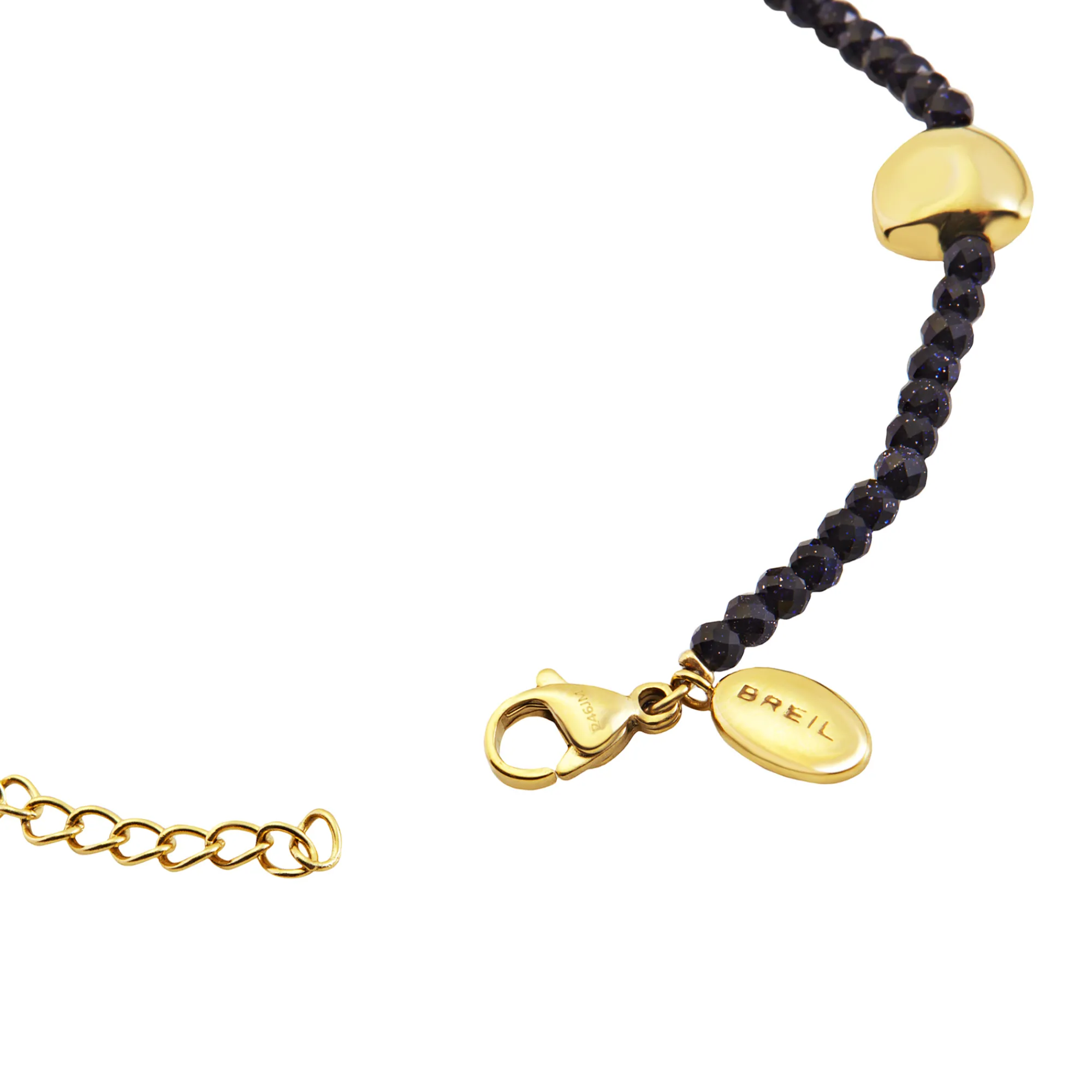 Breil B ROCKS-ARMBAND AUS SANDSTEIN UND GOLDFARBENEM STAHL Online