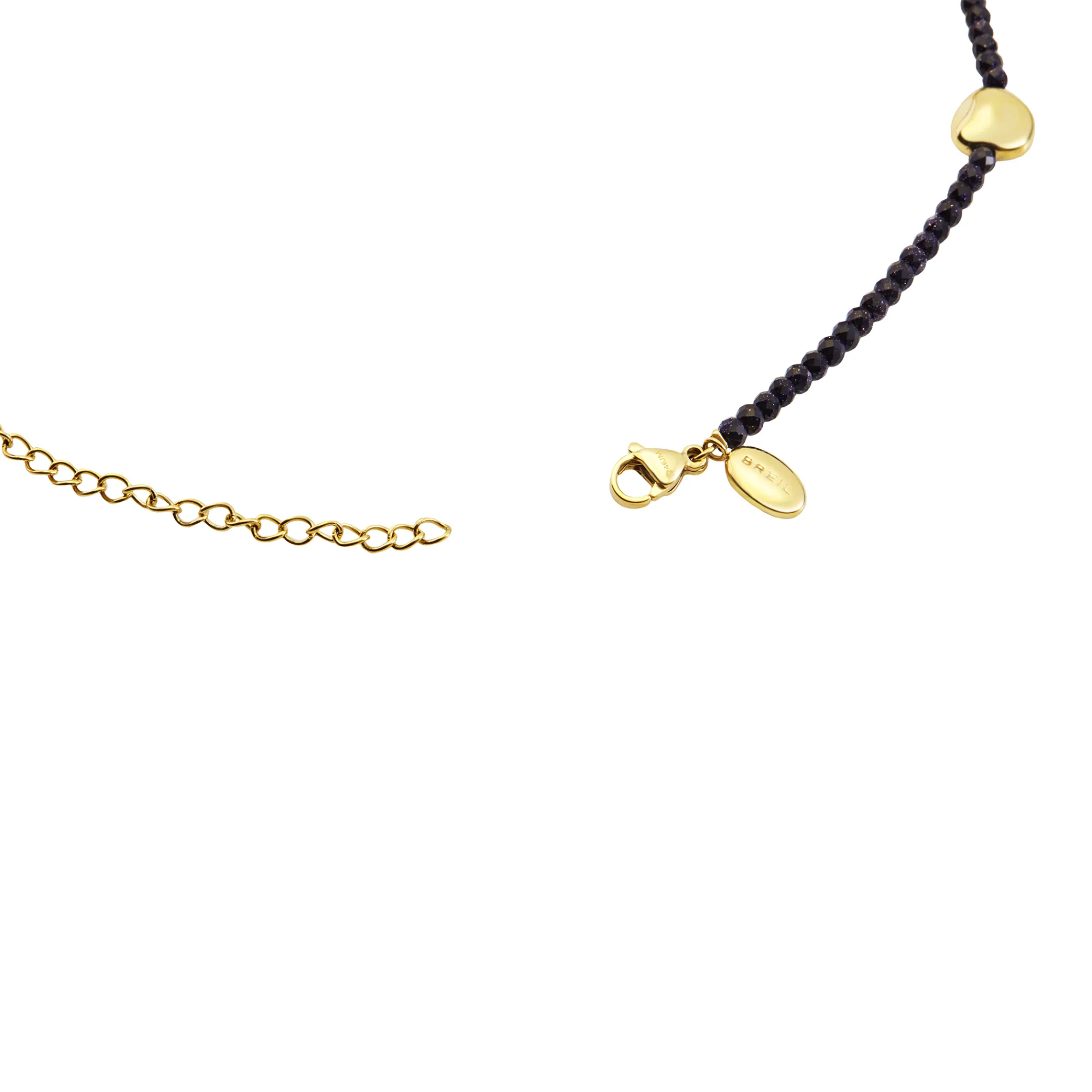 Breil B ROCKS-HALSKETTE AUS SANDSTEIN UND GOLDFARBENEM STAHL Sale
