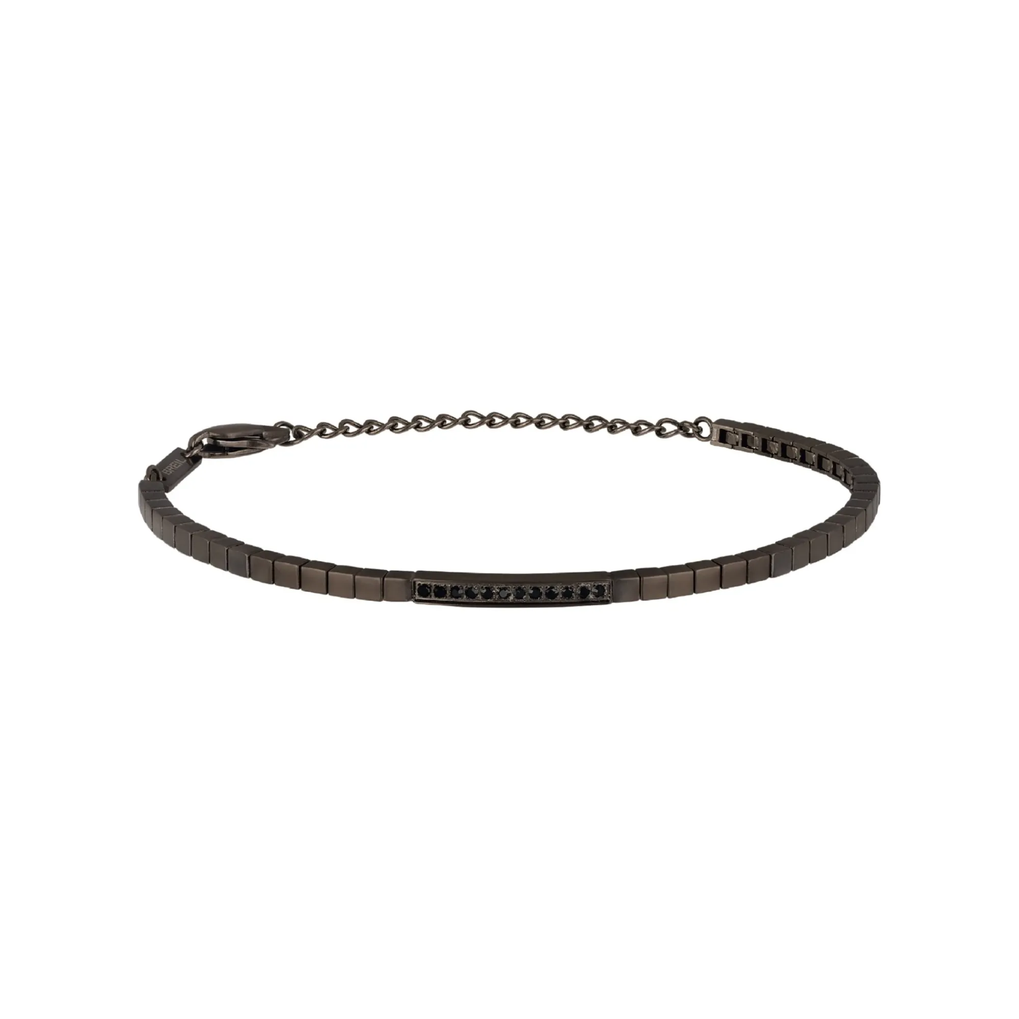 Breil B TALE-IP GUN STAHL ARMBAND UND SCHWARZE KRISTALLE Clearance