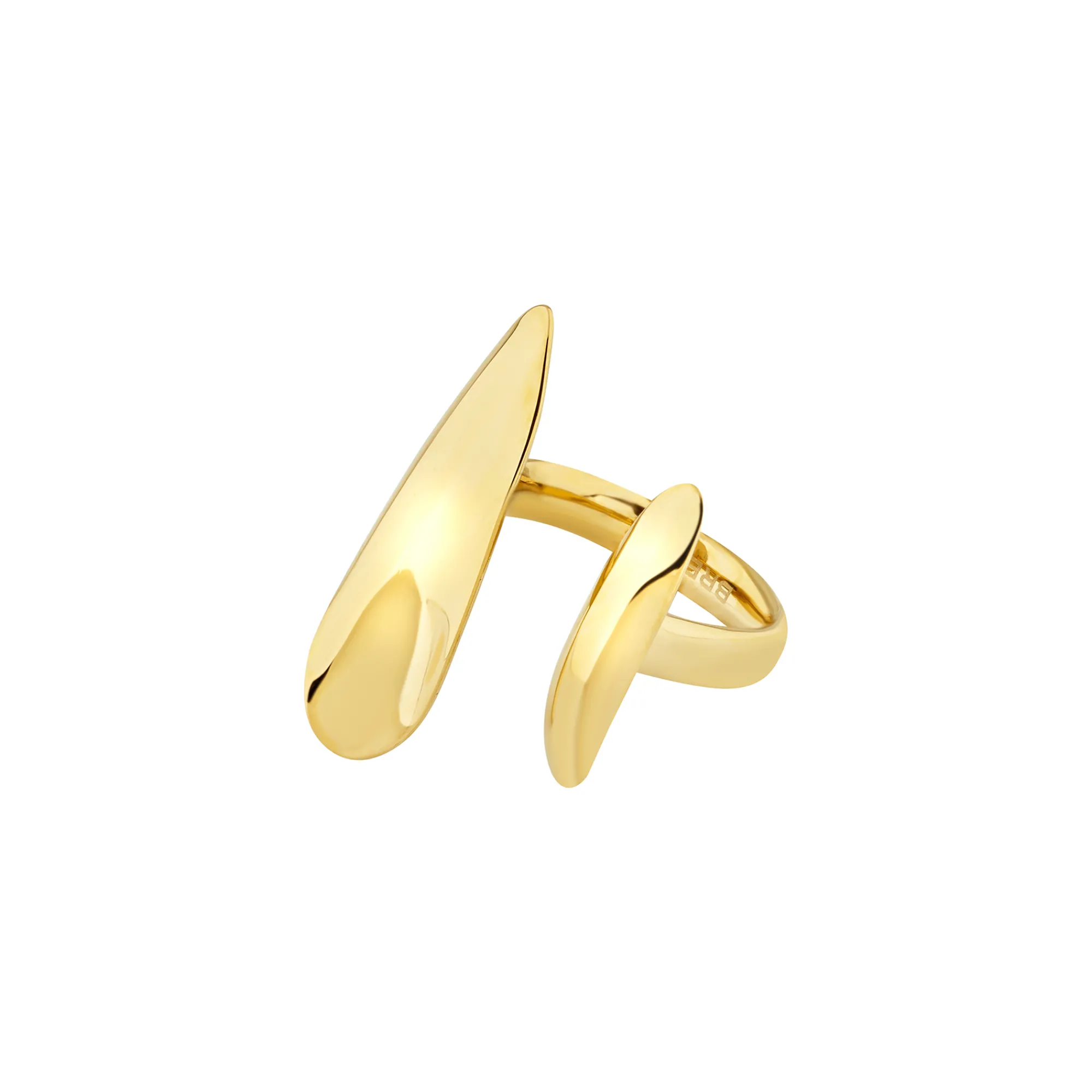Breil B WHISPER-EDELSTAHLRING - GOLDFARBEN Outlet