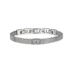 Breil BLACK DIAMOND-STAHLARMBAND MIT NATÜRLICHEM DIAMANTEN Hot