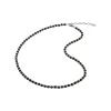 Breil BLACK ONYX-IP ROSE EDELSTAHL UND SCHWARZ ONIX HALSKETTE Hot
