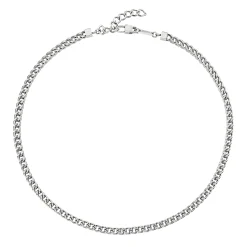 Breil BLOCK CHAIN-Halskette aus Edelstahl Hot