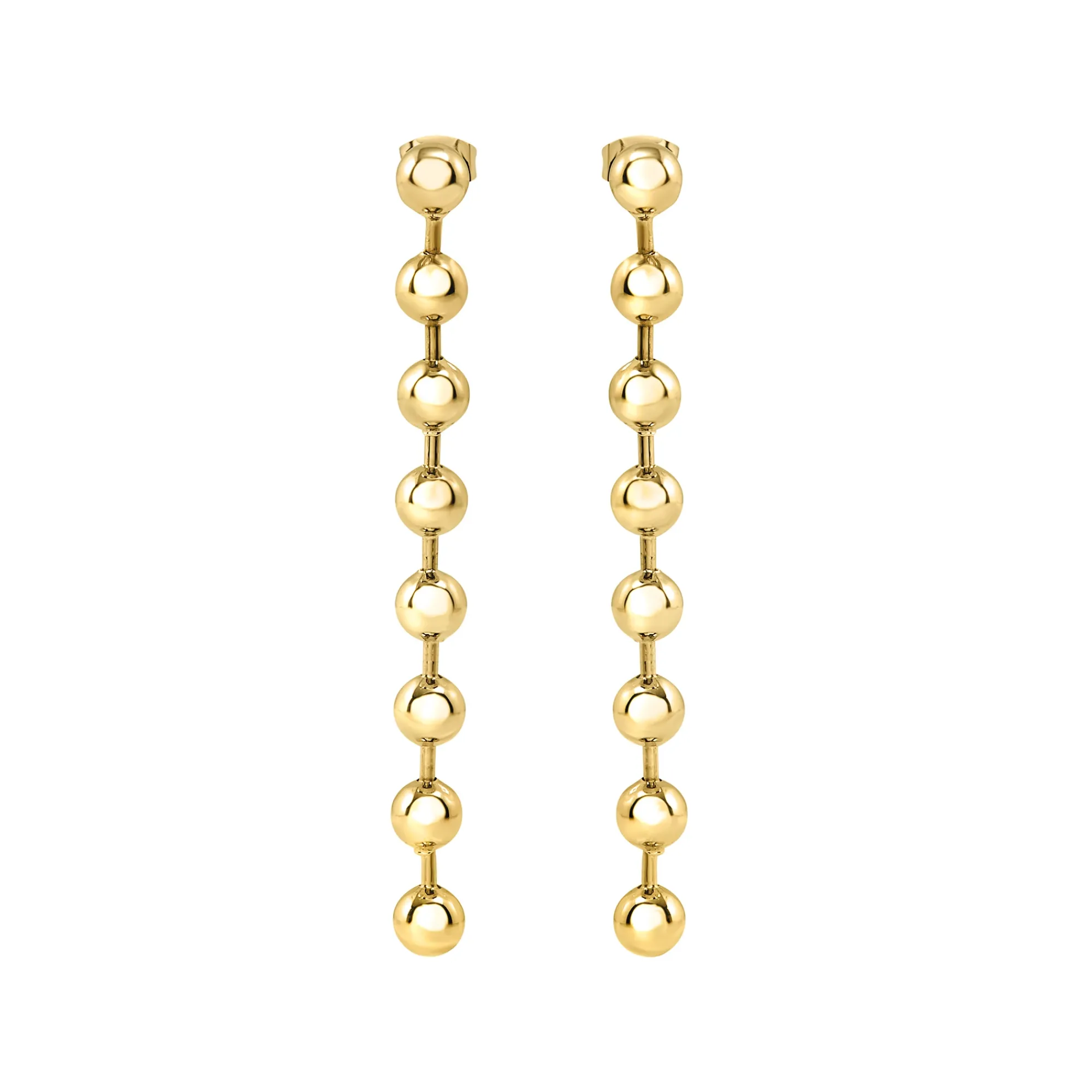 Breil BUBBLE-EDELSTAHL-OHRRINGE - GOLDFARBEN Fashion