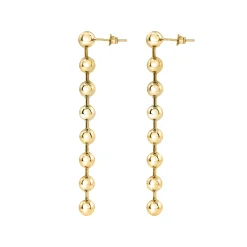Breil BUBBLE-EDELSTAHL-OHRRINGE - GOLDFARBEN Fashion