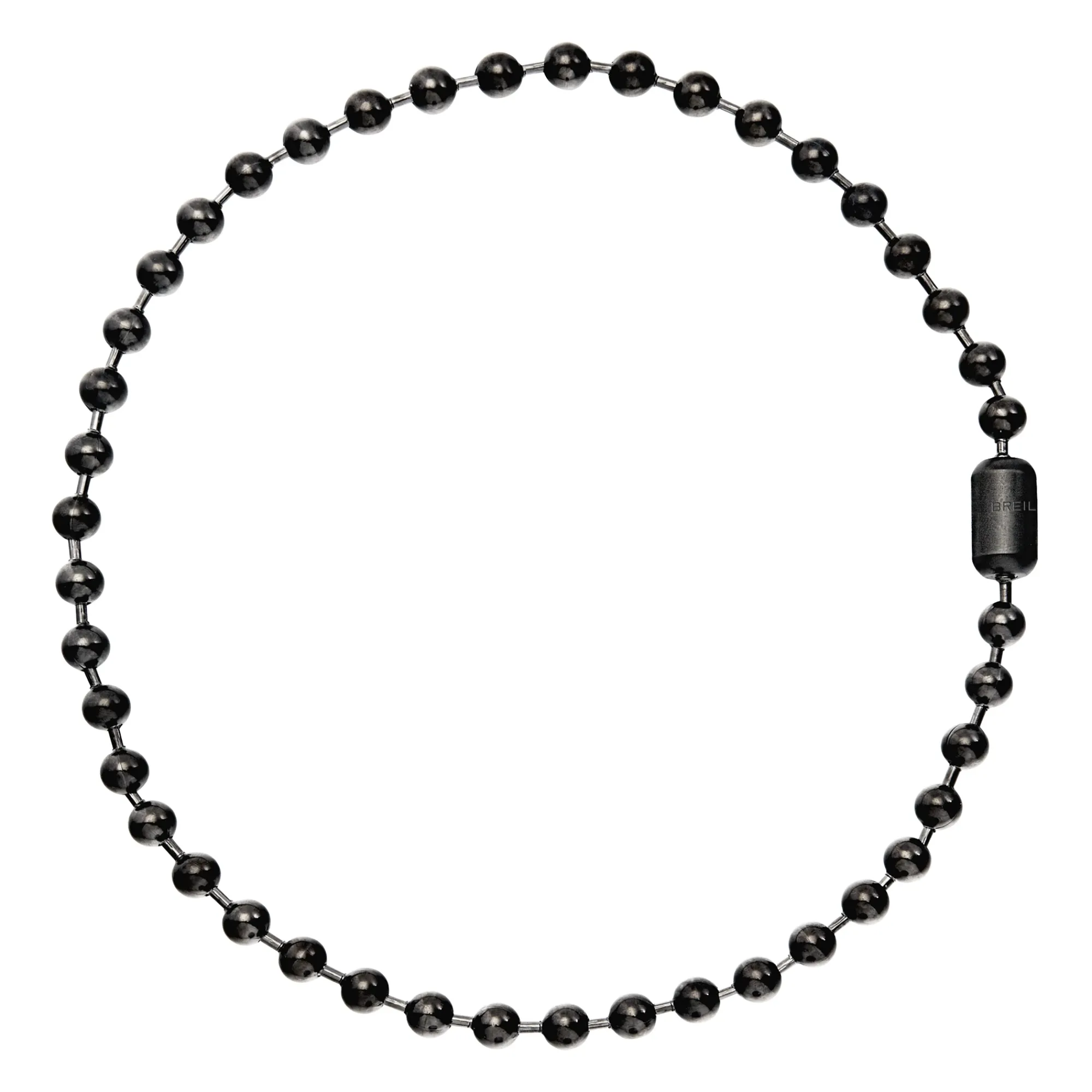 Breil BUBBLE-HALSKETTE AUS ROSTFREIEM STAHL IN WAFFENFARBE New