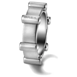 Breil BULLET-Anello uomo in acciaio bilux Best