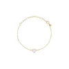 Breil CANDY-GOLDFARBIGES STAHLARMBAND MIT JADE Fashion