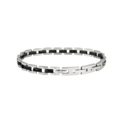 Breil CERAMIC BRICK-POLIERTES STAHL ARMBAND MIT KERAMIK Discount