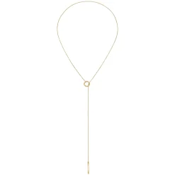 Breil FLOW-GOLDFARBIGE STAHLHALSKETTE New