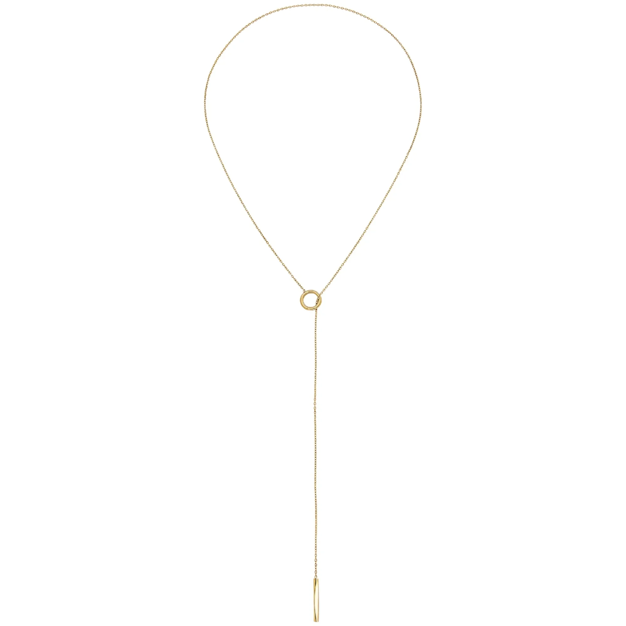 Breil FLOW-GOLDFARBIGE STAHLHALSKETTE New