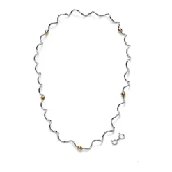 Breil FLOWING-HALSKETTE MIT ROSA GOLDENEN IP-ELEMENTEN Clearance