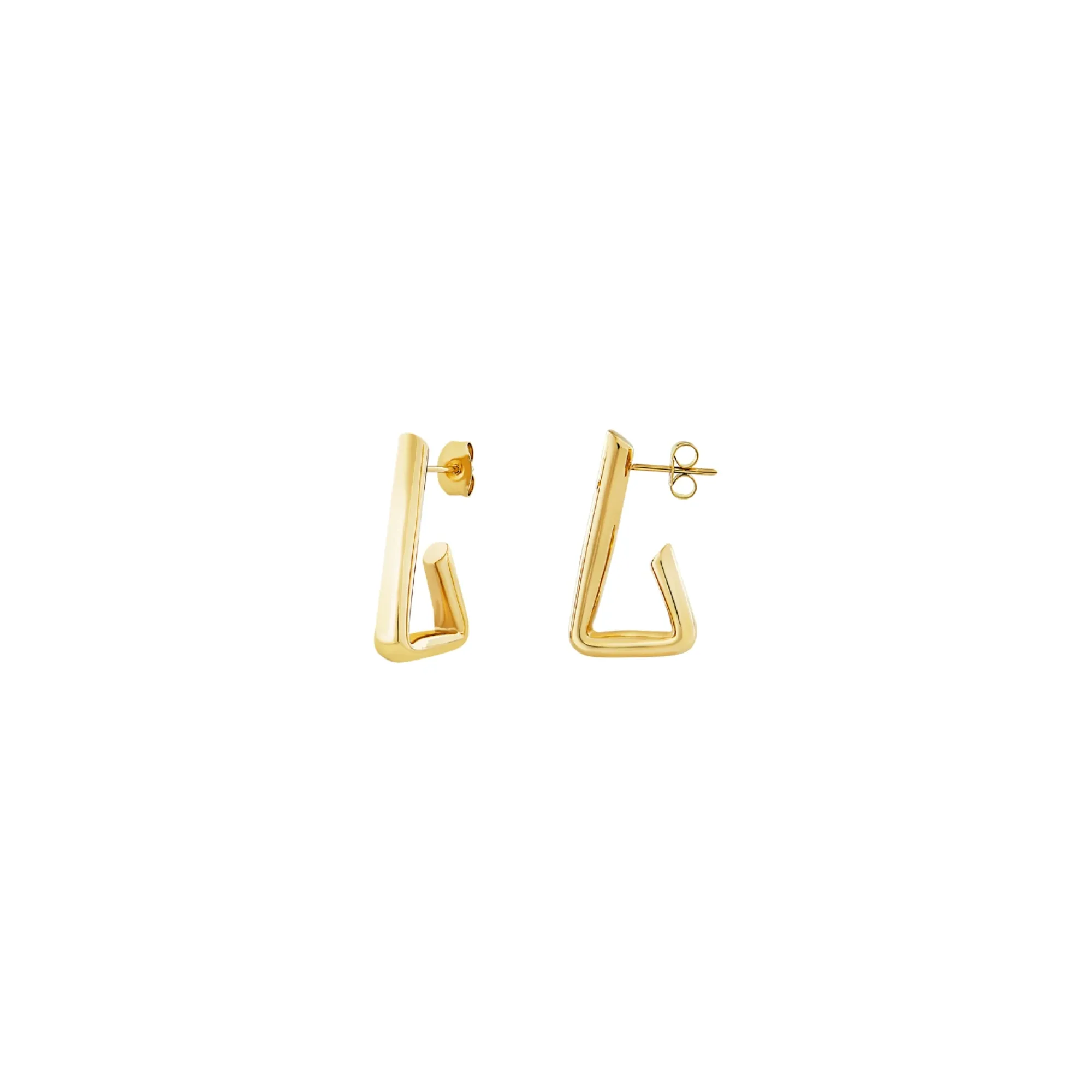 Breil FLOW-OHRRINGE AUS GOLDFARBIGEM STAHL Fashion