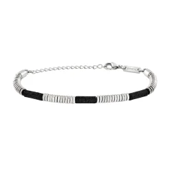 Breil FUSION-STAHL- UND LAVA-ARMBAND Outlet
