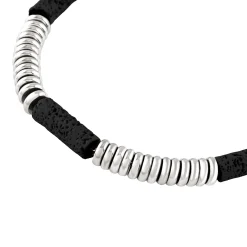 Breil FUSION-STAHL- UND LAVA-ARMBAND Outlet