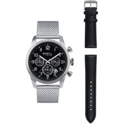Breil GRID-CHRONO GENT 42 MM MIT AUSWECHSELBAREM ARMBAND Best