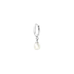 Breil HAZARD-EDELSTAHL-OHRRING MIT NATURPERLE New