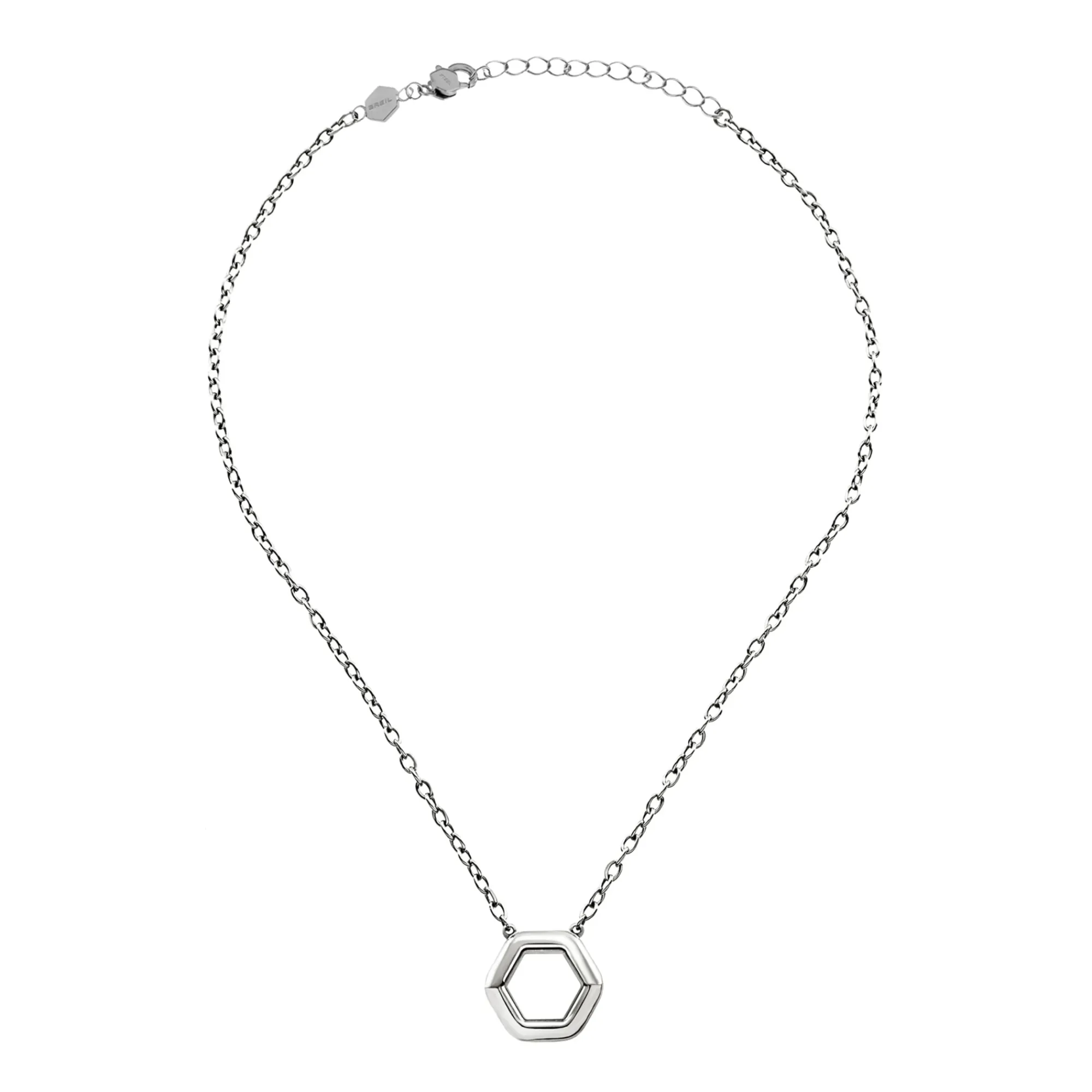 Breil HEXAGONIA-EDELSTAHL-HALSKETTE New