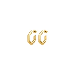 Breil HEXAGONIA-OHRRINGE AUS IP-GOLDSTAHL Best