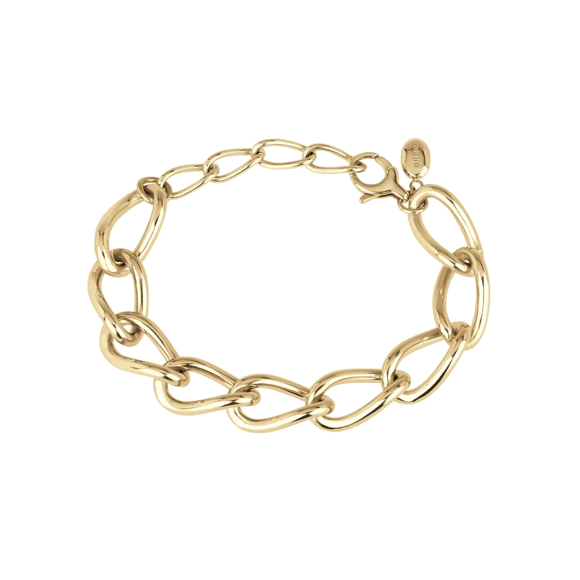 Breil JOIN UP-IP GOLD POLIERTE STAHLKETTE ARMBAND New