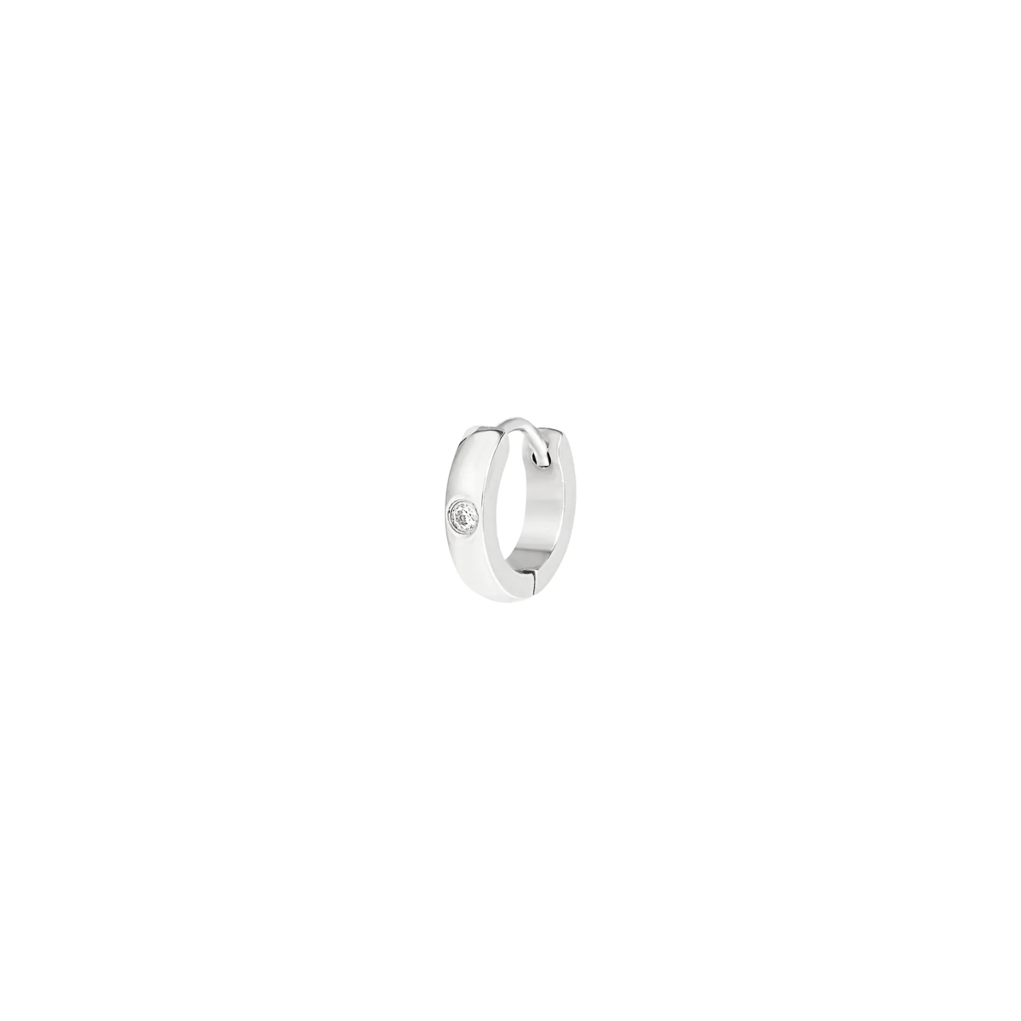 Breil JOINT-MONO-OHRRING AUS EDELSTAHL MIT KUBISCHEM ZIRKON Sale