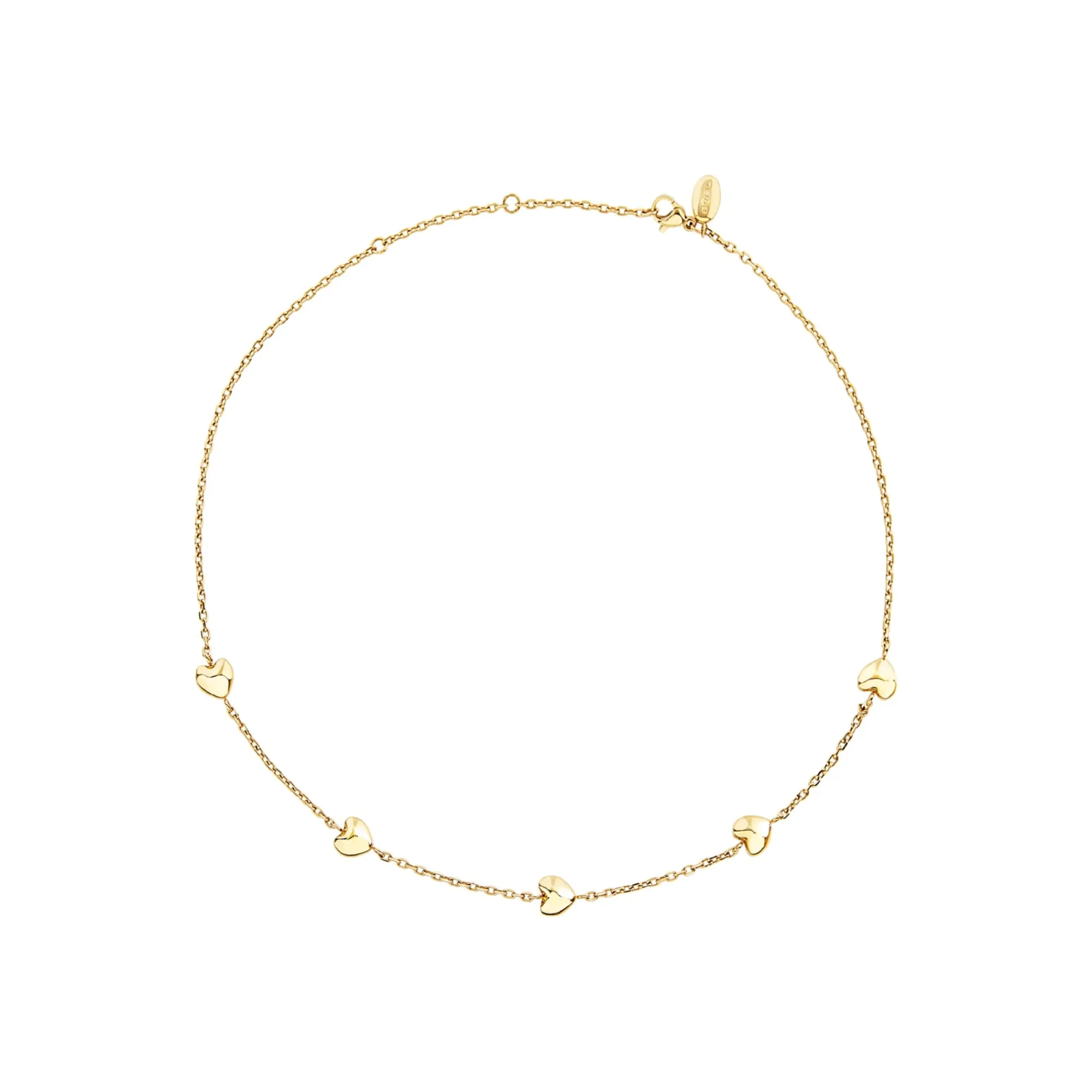 Breil KILOS OF LOVE-IP-GOLDSTAHL-HALSKETTE Hot