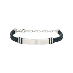 Breil LEATHER TWINE-EDELSTAHL UND LEDERARMBAND Discount