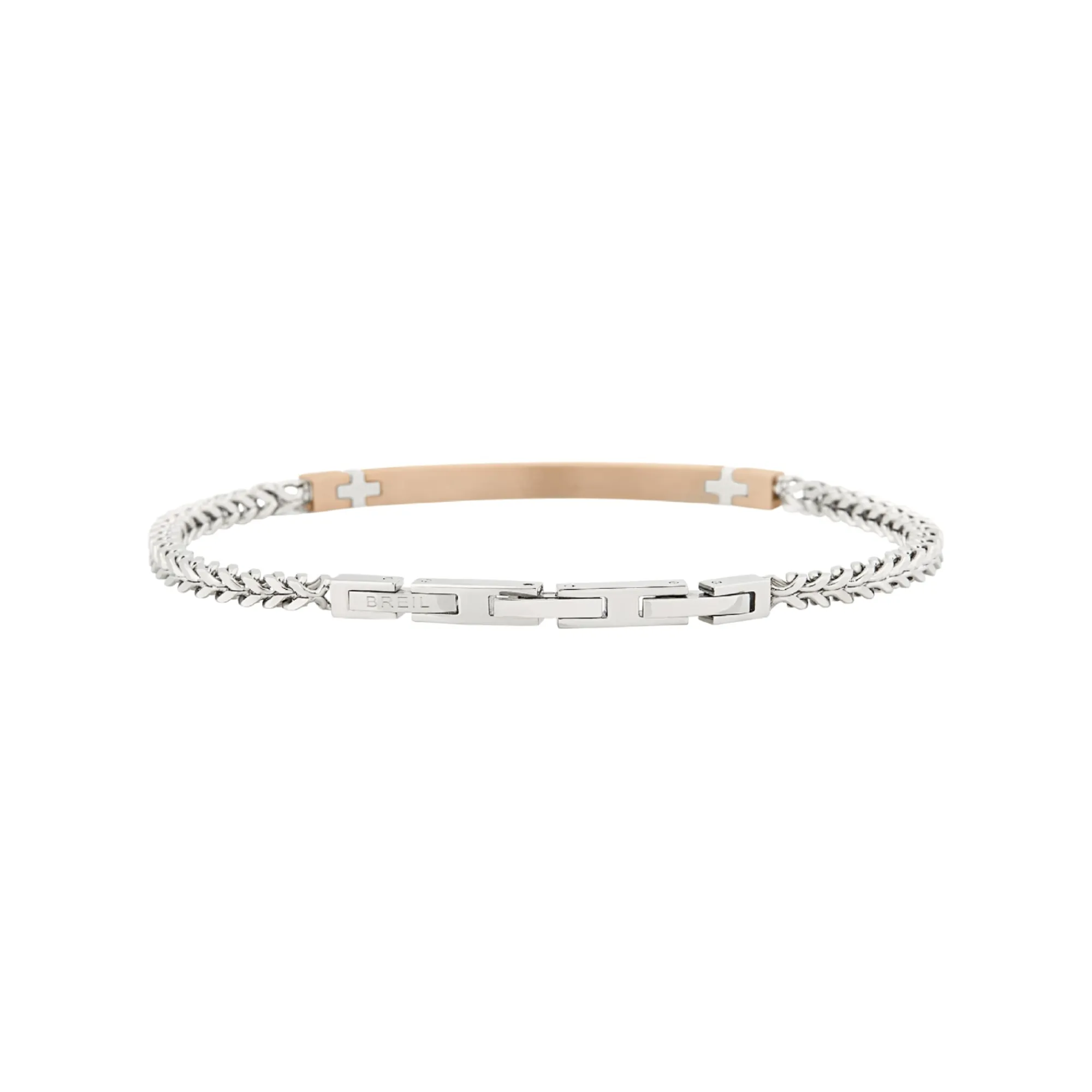 Breil LIGHT ROW-ZWEIFARBIGES STAHLARMBAND MIT ZIRKONIA Fashion