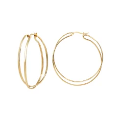 Breil LIGHTLINE-EDELSTAHL-OHRRINGE - GOLDFARBEN Outlet