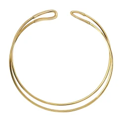 Breil LIGHTLINE-GOLDFARBENES HARMONISCHES STAHLCOLLIER Fashion
