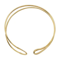 Breil LIGHTLINE-GOLDFARBENES HARMONISCHES STAHLCOLLIER Fashion