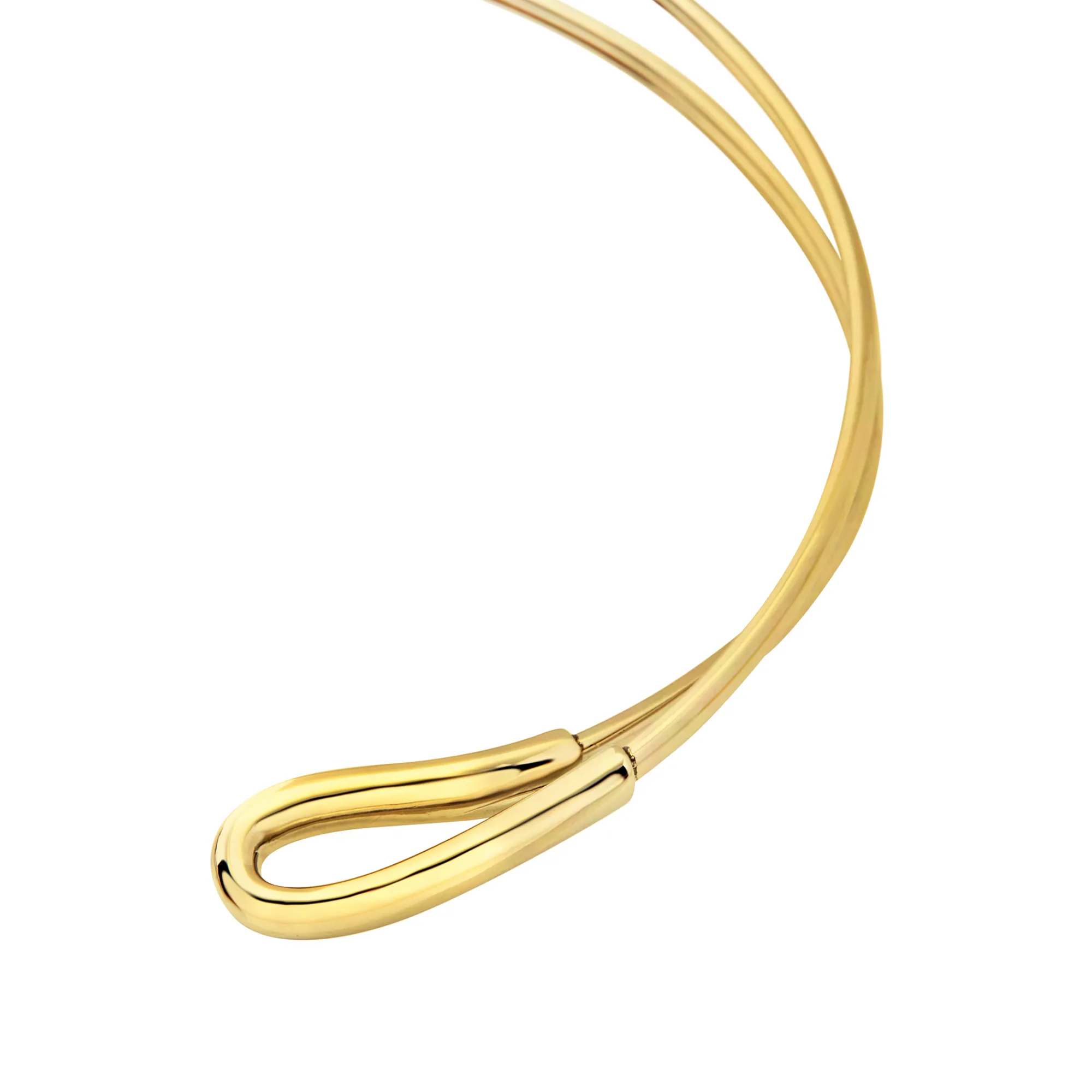 Breil LIGHTLINE-GOLDFARBENES HARMONISCHES STAHLCOLLIER Fashion
