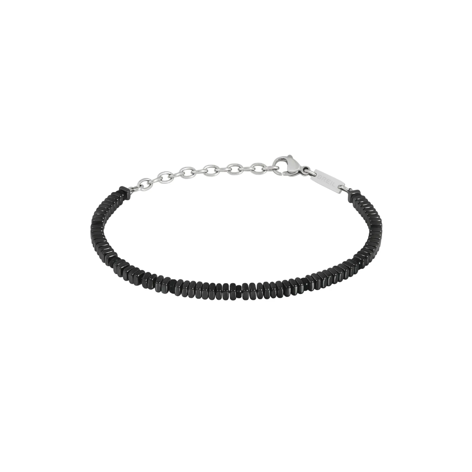 Breil MIXOLOGY-ARMBAND AUS HÄMATIT UND SCHWARZEM ACHAT Online