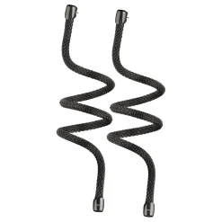 Breil NEW SNAKE-OHRRINGE AUS POLIERTEM IP SCHWARZEM EDELSTAHL, MEHRFACH TRAGBAR. LÄNGE: 20 CM Sale