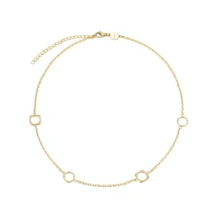 Breil NEW TETRA-IP GOLD STAHL HALSKETTE MIT MIKRO-KETTE Sale