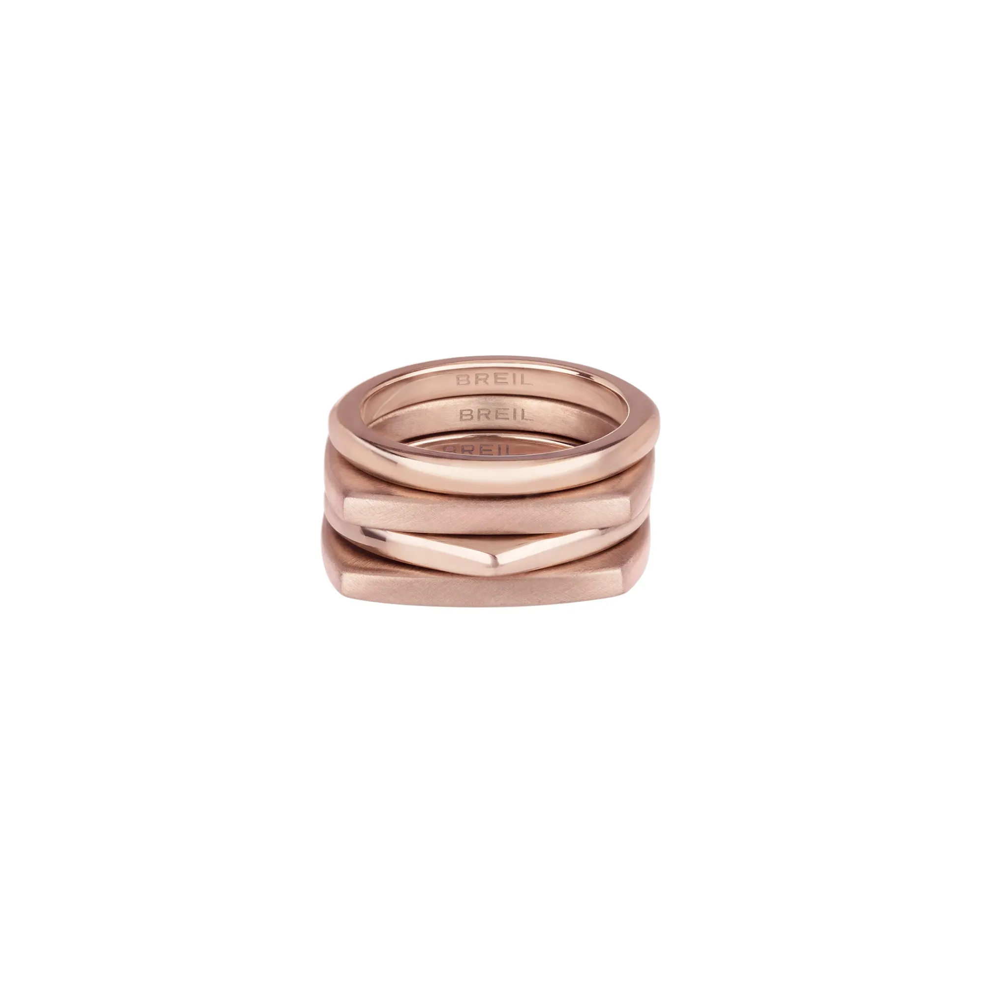Breil NEW TETRA-SATZ MIT 4 RINGEN AUS ROSTFREIEM STAHL Sale