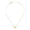 Breil PLISSE”-GOLDFARBIGE STAHLHALSKETTE New