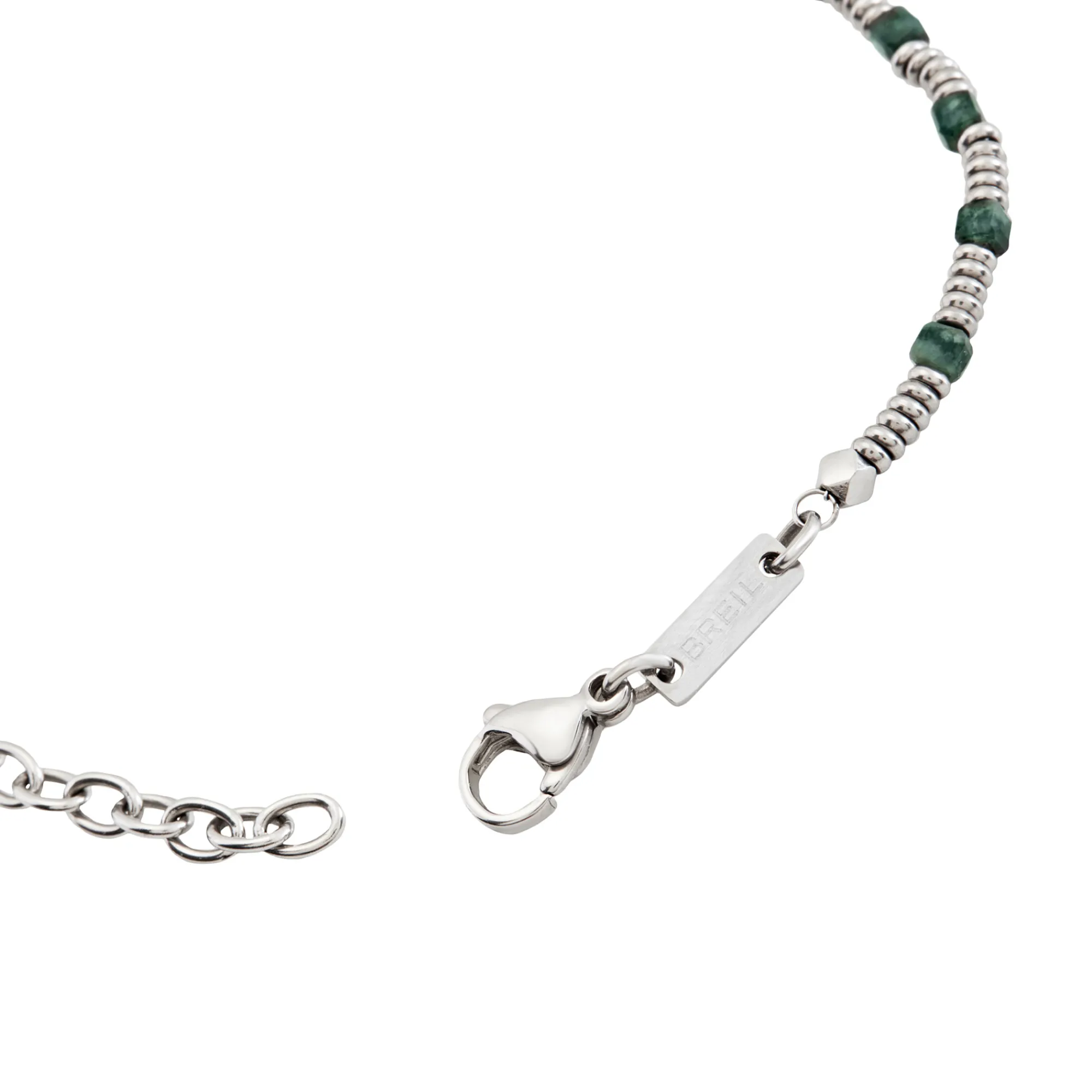 Breil PRIAM-ARMBAND AUS EDELSTAHL UND SMARAGDWURZEL Outlet