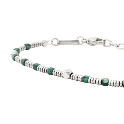Breil PRIAM-ARMBAND AUS EDELSTAHL UND SMARAGDWURZEL Outlet