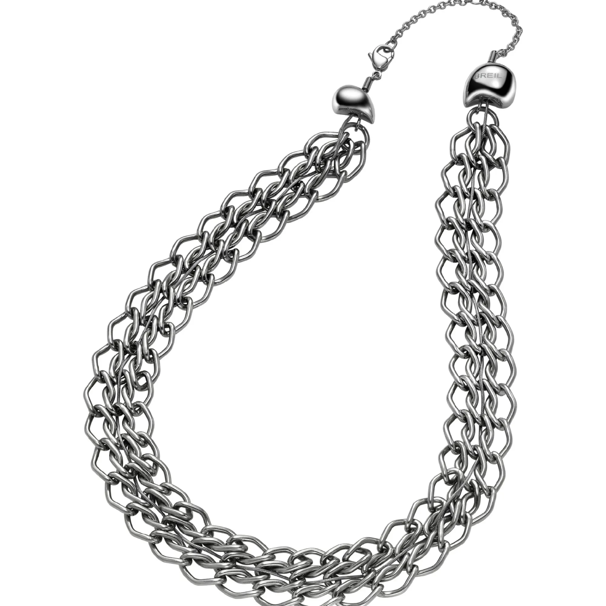 Breil ROCKMANTIC-Collana Silver Ice Sale