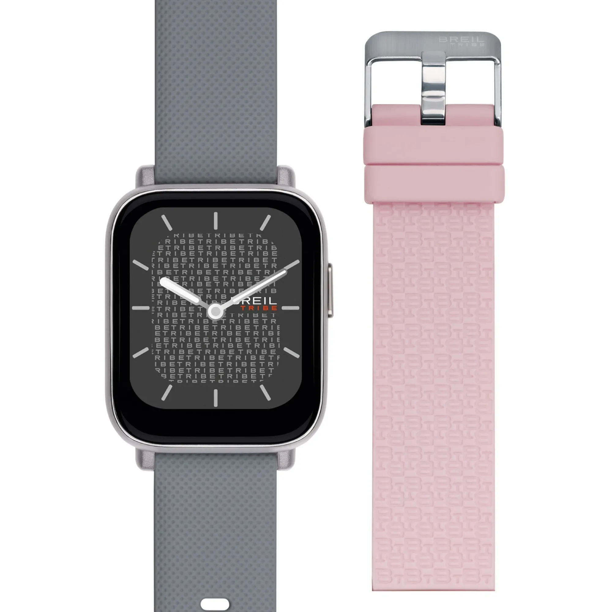 Breil SBT-1-SMARTWATCH MIT DOPPELARMBAND UND SILVER GEHÄUSE Clearance